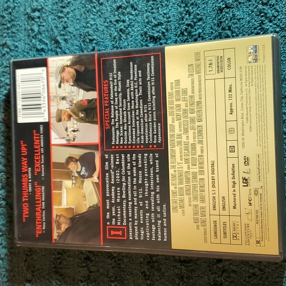 Fahrenheit 9/11 dvd - Picture 2 of 4